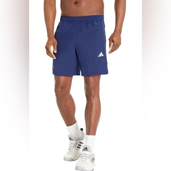 Adidas Mens Size Extra Large XL NWT Solid TR-ES WVC Aeroready Sport Blue Shorts - Picture 1 of 13